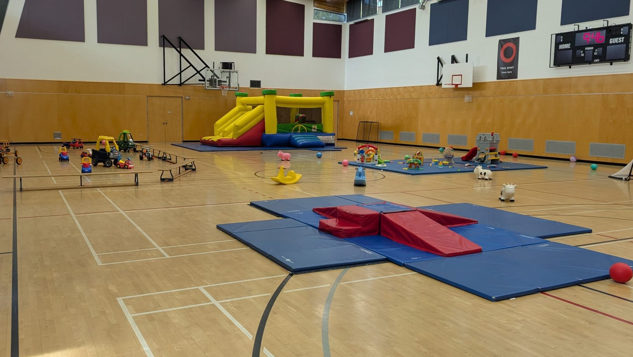 Birthday Party Package – Sunday gym set-up (public)